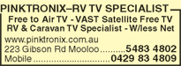 PinkTronix-RV TV Specialist - Events Australia 5