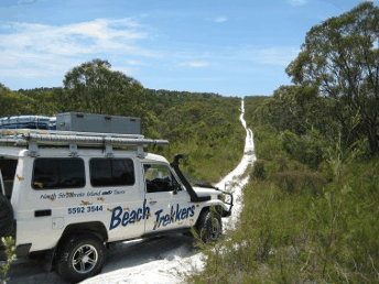 Beach trekkers North Stradbroke Island - Events Australia