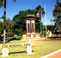 Esk War Memorial and Esk Memorial Park - Events Australia