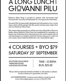 Rylstone Olive Press - Events Australia 6
