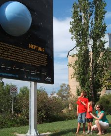 Worlds Largest Virtual Solar System Drive - Events Australia 1