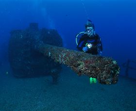 HMAS Brisbane Dive Site - Events Australia 1