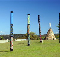 Maclean Tartan Power Poles - Events Australia