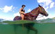 Horse Swimming Ride From Rainbow Beach - thumb 1