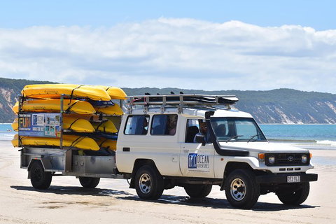 Half-Day Kayak With Dolphins And 4WD Beach Drive From Rainbow Beach - Events Australia 13