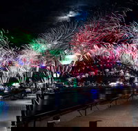 New Year's Eve under the Sydney Opera House Sails on Sydney Harbour