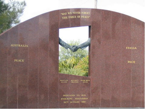 Cowra Italy Friendship Monument - Events Australia 0