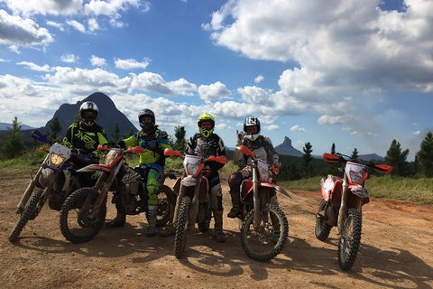 One Day Guided Dirt Bike Tour In The Magnificent Glasshouse Mountains Forests. - Tourism Bookings 1
