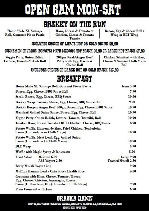 CRACKA DAWN - Events Australia 1