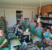 School holidays - Kids art class - Painting - Tourism Bookings