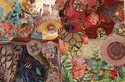 Online Live Streaming Class: Cut And Paste Creative Collage Fun - Tourism Bookings 0