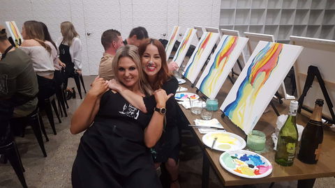 Paint And Sip Experience - Events Australia 0