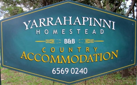 Yarrahapinni Homestead - Tourism Bookings 3
