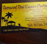 Tamarind Thai Cusine - Events Australia