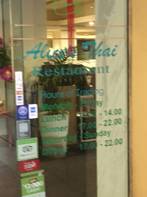 Alice's Thai Restaurant - Tourism Bookings 3