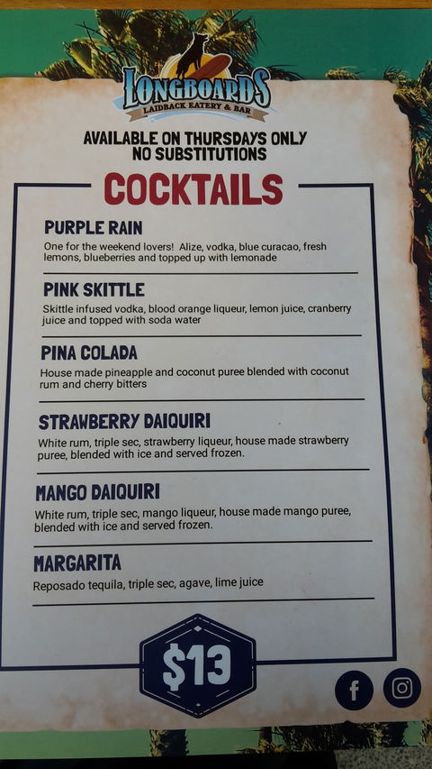 Longboards Eatery & Bar - Events Australia 2