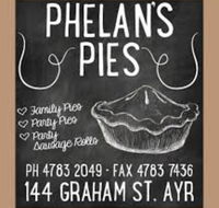 Phelan's Pies - Tourism Bookings