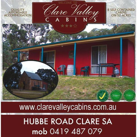 Clare Valley Cabins - Events Australia 36