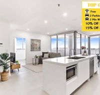 ESQ Astonishing 3BD Apartment 1 min from Train Station - Events Australia