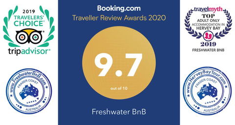 Freshwater BnB - Tourism Bookings 2