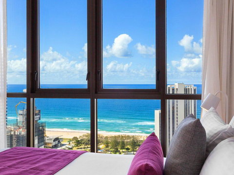 The Beach Broadbeach Private 2 Bedroom Ocean View - Accommodation Europe 3