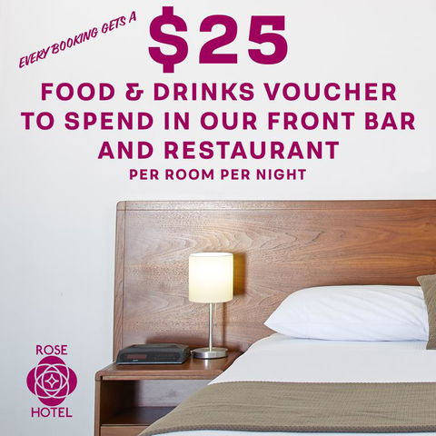 The Rose Hotel & Motel - Events Australia 3