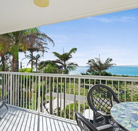 Views of Moreton Island from balcony at Beachside Haven Rickman Pde Woorim - Tourism Bookings
