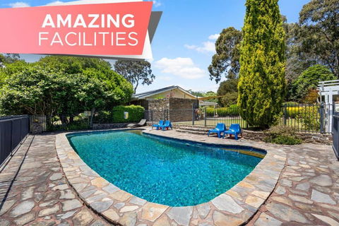 Cedar Lodge - 4BR, Pool, Parking - Events Australia 0