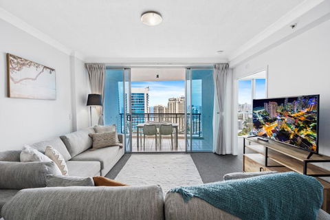 Chevron Renaissance Stunning Apartment 29FL Sleeps 6 - Optimise BNB - Events Australia 0