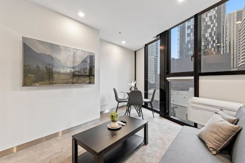 Chic 1-Bed Apartment In Heart Of Southbank - Events Australia 0