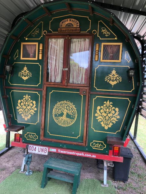 Gertrude Gypsy Wagon River Heads - Events Australia 1