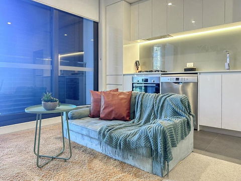 Stylish 1br1ba Apt In Footscray Pool Gym Wifi - Tourism Bookings 3