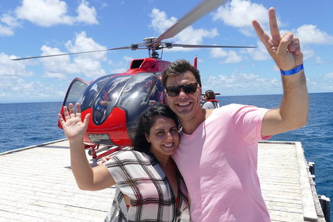 Full Day Reef Cruise Including 10 Minute Heli Scenic Flight: Get High Package - Events Australia 0