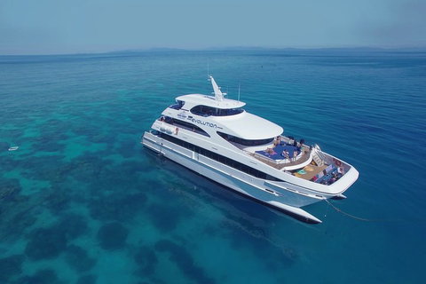 Full Day Reef Cruise Including 10 Minute Heli Scenic Flight: Get High Package - Events Australia 4