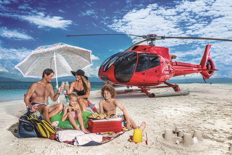 Private Helicopter Tour: Reef Island Snorkeling And Gourmet Picnic Lunch - Events Australia 0
