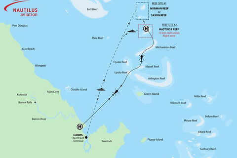 Great Barrier Reef Scenic Helicopter Tour And Cruise From Cairns - Events Australia 4