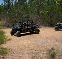 Licence to Thrill offroad tour in Darwin 3 people in a 4 seater vehicle - Events Australia