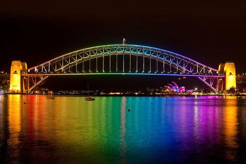 Vivid 90-Minute Sydney Harbour Small Group Catamaran Cruise - Events Australia 3