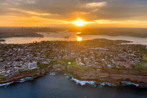 Private Sunset Helicopter Flight Over Sydney & Beaches For 2 Or 3 - 30 Minutes - Events Australia 3