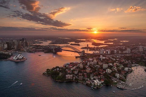 Private Sunset Helicopter Flight Over Sydney & Beaches For 2 Or 3 - 30 Minutes - Events Australia 4
