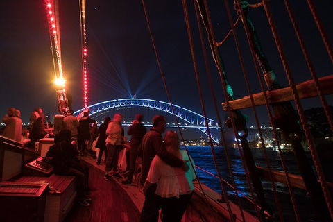 Vivid Tall Ships Dinner Cruise On Sydney Harbour - Tourism Bookings 1