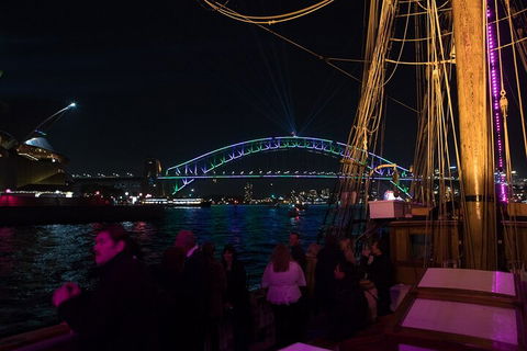 Vivid Tall Ships Dinner Cruise On Sydney Harbour - Tourism Bookings 3