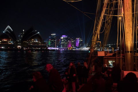 Vivid Tall Ships Dinner Cruise On Sydney Harbour - Tourism Bookings 4