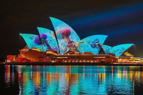 Vivid 90-Minute Sydney Harbour Intimate Catamaran Cruise With Canapes - Events Australia 2