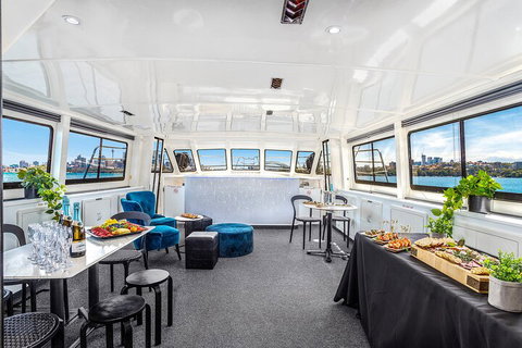 Vivid 90-Minute Sydney Harbour Intimate Catamaran Cruise With Canapes - Events Australia 5